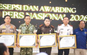 Penguatan Integritas dan Layanan Publik, Kalapas Bojonegoro Terima Penghargaan PWI 2026