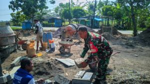 Pendampingan TNI, Pembangunan KDKMP di Kapuan Diawasi Ketat Babinsa