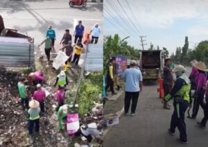 DLH Bojonegoro Intensifkan Penanganan Sampah Liar, Lahan Kosong di Jetak Dibersihkan