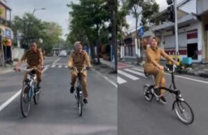 Wakil Bupati Bojonegoro Ajak ASN Bersepeda, Dukung Pengurangan Emisi Karbon