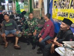 Sinergi TNI dan Warga, Patroli Malam Amankan Pos Pam Haji Donohudan