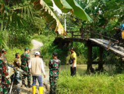 Dandim 0813 Bojonegoro Pastikan Kesiapan Pembangunan Jembatan Strategis di Perbatasan Ngawi