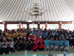 Meriah di Pendopo Malowopati, Final Senam PGRI Teguhkan Semangat Kebersamaan