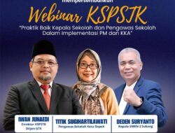 Hardiknas 2026 Momentum Penguatan Kepemimpinan Sekolah, Ditjen GTK Gelar Webinar Nasional KSPSTK