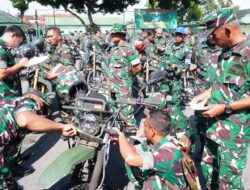 Kendaraan Dinas Kodim Boyolali Diuji Ketat, Pastikan Kesiapan Operasional Tanpa Celah