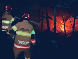 Api Lahap Rumah Warga Kanor, Petugas Berhasil Cegah Kebakaran Meluas