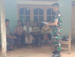 Anjangsana Babinsa di Sidorejo Pererat Hubungan TNI dan Masyarakat