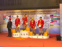 Brigadir Polisi Rian Hendris Saputra Persembahkan Medali Perunggu untuk Indonesia pada Kejuaraan Asia dan Oseania SAMBO 2026