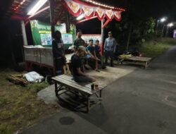 Babinsa dan Linmas Intensifkan Patroli Malam, Perkuat Keamanan Lingkungan di Semawung