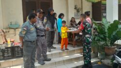 Babinsa Serengan Kawal Program Makan Bergizi Gratis bagi Ibu Hamil dan Balita
