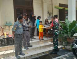 Babinsa Serengan Kawal Program Makan Bergizi Gratis bagi Ibu Hamil dan Balita