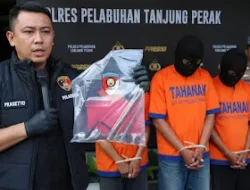 Polisi Ringkus Dua Spesialis Curanmor Minimarket, Diduga Beraksi di 10 Lokasi di Surabaya