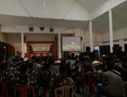 Aula Makodim Wonogiri Bergemuruh, Nobar Kebangsaan Piala Dunia 2026 Pererat Persatuan TNI dan Masyarakat