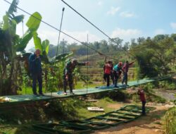 Pembangunan Jembatan Perintis Garuda di Girimarto Capai 80 Persen, Tahap Pemasangan Pagar dan Finishing Dikebut