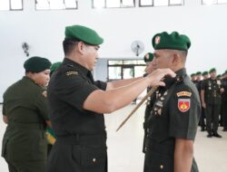 Danrem 074/Warastratama Pimpin Sertijab Dandim 0724/Boyolali, Tegaskan Estafet Pengabdian dan Keberlanjutan Kepemimpinan