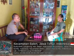 Cegah Gesekan Antarperguruan, Kapolsek Balen Intensifkan Silaturahmi dengan Tokoh Silat