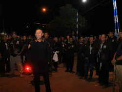 Polres Ngawi Kerahkan Pengamanan Terpadu, Pengesahan Warga Baru PSHT Berlangsung Aman dan Kondusif