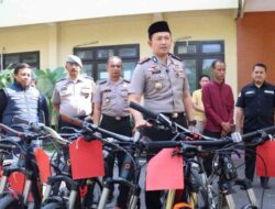 Polres Magetan Ringkus Komplotan Pencuri Sepeda Antarwilayah, Delapan Unit Barang Bukti Berhasil Diamankan