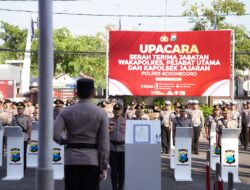 Mutasi Personel Polres Bojonegoro, Wakapolres hingga Kapolsek Resmi Berganti