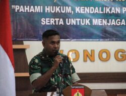 Prajurit, PNS, dan Persit Kodim Wonogiri Ikuti Penyuluhan Hukum untuk Perkuat Disiplin dan Kepatuhan