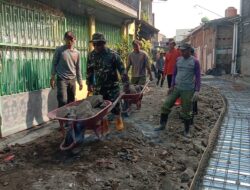 TMMD Sengkuyung Tahap III Kodim 0735/Surakarta Perkuat Semangat Gotong Royong dalam Pembangunan Saluran Air
