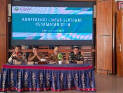 Konferensi Lintas Sektoral Cepu Perkuat Sinergi Keamanan dan Pembangunan Jelang HUT RI