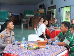 Perkuat Sinergitas TNI–Polri, Kapolres Ngawi Jalin Silaturahmi dengan Kodim 0805/Ngawi