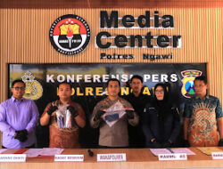 Cemburu Berujung Pidana, Polres Ngawi Ungkap Kasus Penyebaran Rekaman VCS