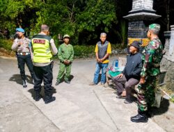 Patroli Malam Babinsa Manyaran Bersama Polsek dan Linmas, Perkuat Sinergi Jaga Keamanan Wilayah