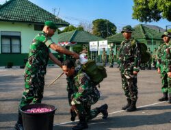 Tradisi Sambut Prajurit Baru, Dandim Boyolali Tekankan Loyalitas dan Profesionalisme