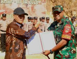 TMMD Sengkuyung Tahap III di Desa Brenggolo Resmi Ditutup, Dandim Wonogiri Bacakan Amanat Pangdam IV/Diponegoro