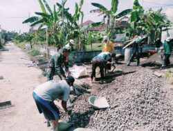 Babinsa Jenalas dan Warga Bergotong Royong Perbaiki Jalan, Perkuat Akses dan Kepedulian Sosial