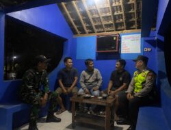 Babinsa Koramil Jatiroto Patroli Malam, Perkuat Keamanan dan Sinergi dengan Warga