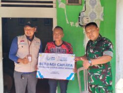 Danramil Eromoko Layani Pemasangan Listrik Gratis Bersubsidi bagi Warga Kurang Mampu