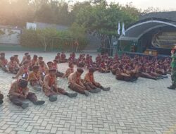 120 Siswa MI Miftahul Falah Bulukerto Digembleng PBB dan Wawasan Kebangsaan oleh Koramil