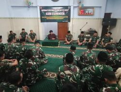 Peringati Maulid Nabi Muhammad SAW, Kodim Wonogiri Tekankan Akhlak dan Profesionalisme Prajurit