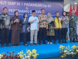 Dari SMPN 1 Padangan hingga Kursi Menteri, Pratikno Resmikan Gedung Baru Almamater