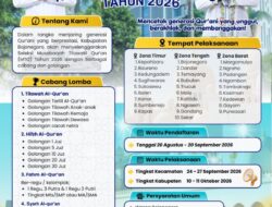 Enam Cabang Diperlombakan, MTQ Bojonegoro 2026 Siap Menjaring Talenta Terbaik