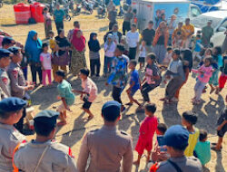 Korbrimob Perkuat Pemulihan Pascagempa NTT, dari Trauma Healing hingga Evakuasi Barang Berharga