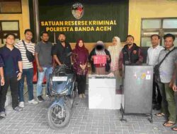 Diduga Curi 19,5 Mayam Emas Majikan, Eks ART di Aceh Diamankan Polisi