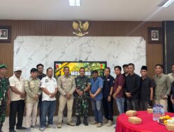 Coffee Morning Bersama Pers, Brigif TP 33/Naga Sesha Buka Ruang Dialog dan Keterbukaan Informasi