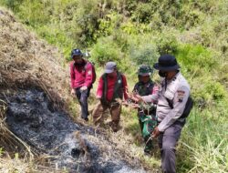 Patroli Lereng Merapi Diperkuat, Babinsa dan TNGM Petakan Potensi Karhutla