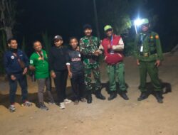 Patroli Malam Cipta Kondisi, Babinsa Koramil 20 Kismantoro Perkuat Keamanan Wilayah