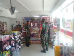 Patroli Pagi Koramil Ngrampal Pantau Titik Vital, Pastikan Aktivitas Warga Tetap Aman
