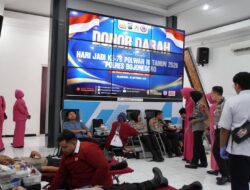 Peringati Hari Jadi Polwan ke-78, Polres Bojonegoro Donorkan 87 Kantong Darah untuk Masyarakat