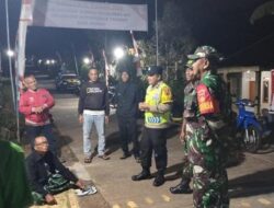 Patroli Malam Babinsa Slogohimo, Jaga Kamtibmas dan Perkuat Komunikasi dengan Warga