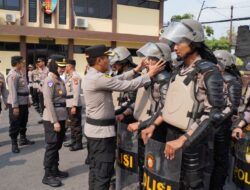 Personel, Senjata hingga Ranmor Diperiksa, Polres Bojonegoro Matangkan Kesiapan Operasional