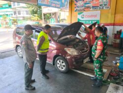 Babinsa Kratonan Dukung Pengembangan Usaha Bengkel Mobil Warga