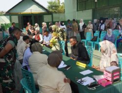 Sambut HUT ke-81 TNI, Kodim Bojonegoro Hadirkan Layanan Kesehatan Gratis dan Bantuan Sembako untuk Warga