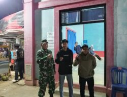 Jaga Kamtibmas, Babinsa dan Linmas Perkuat Patroli Malam di Permukiman Warga